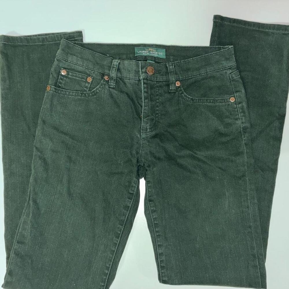 Ralph lauren green jeans size